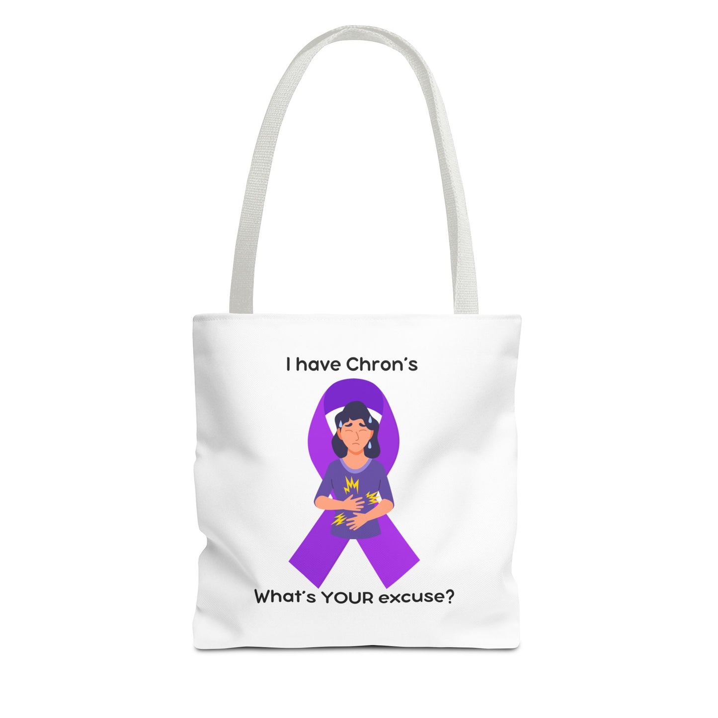 Chron's Disease Awareness Tote Bag