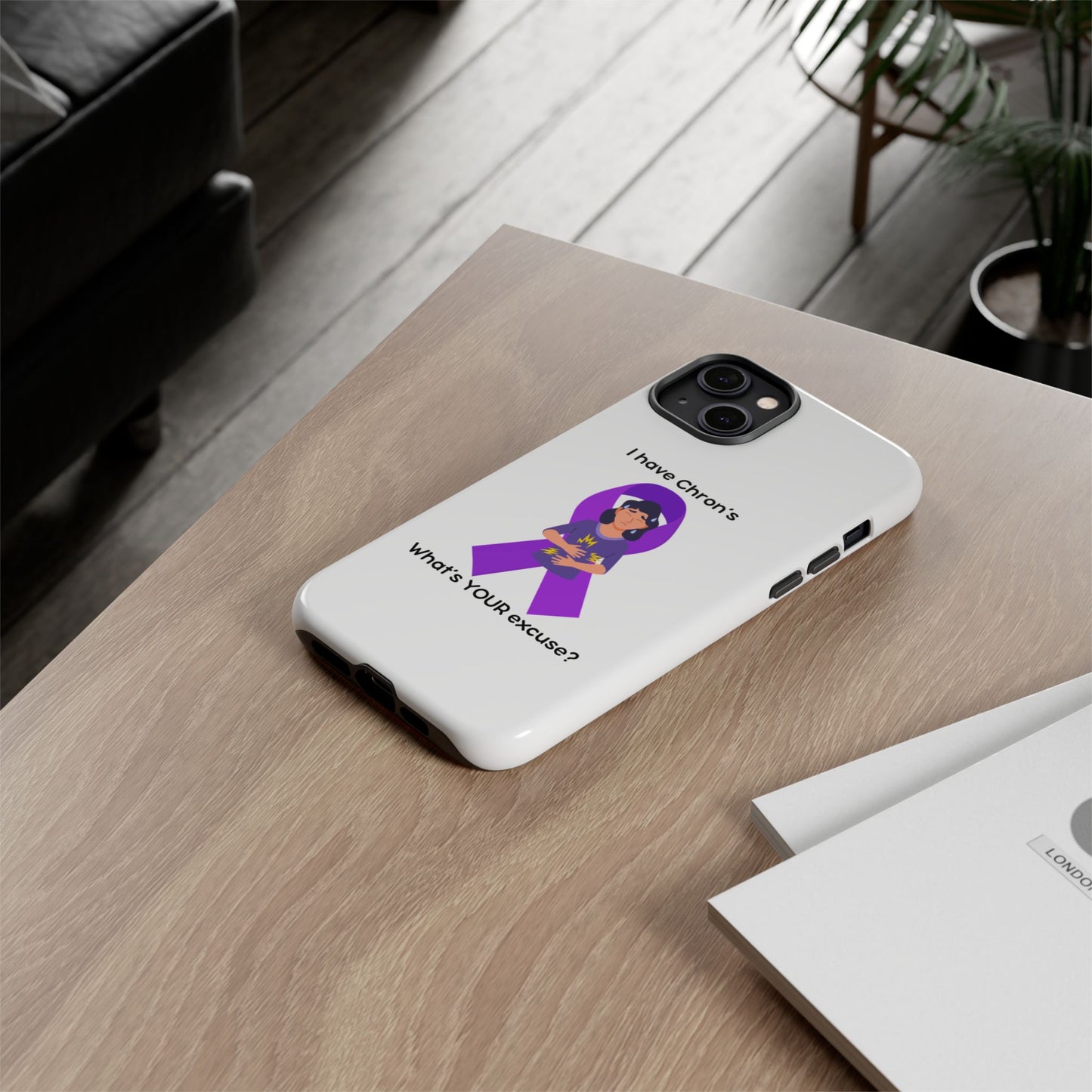 Chron's Disease Awareness iPhone Case Tough Cases