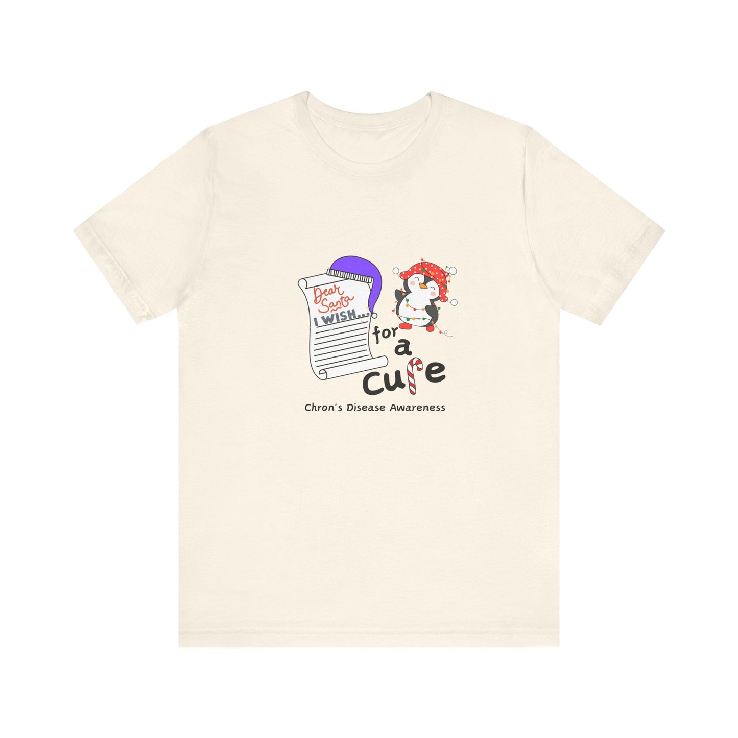 Unisex Jersey Short Sleeve Tee, Chron's Disease Awareness, Holiday Gift Ideas