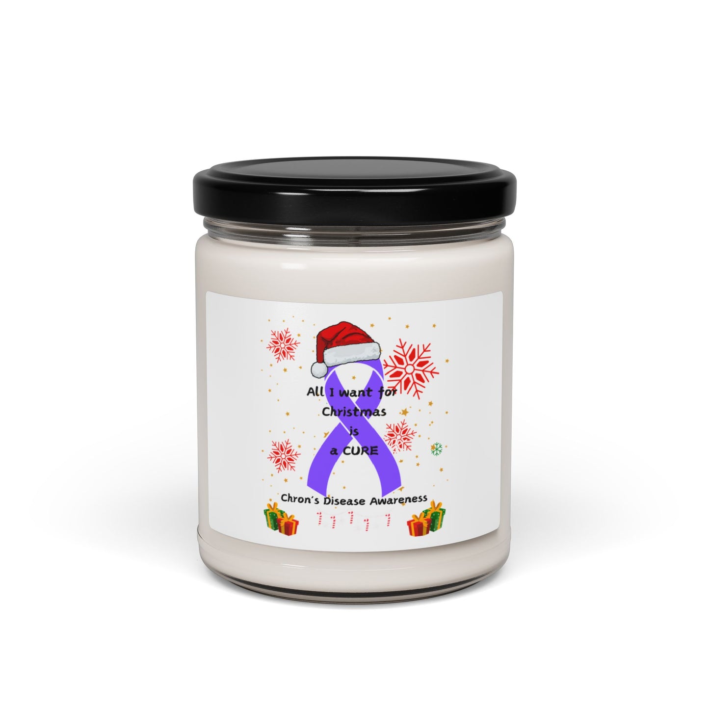 Chron's Disease Awareness Scented Soy Candle, 9oz