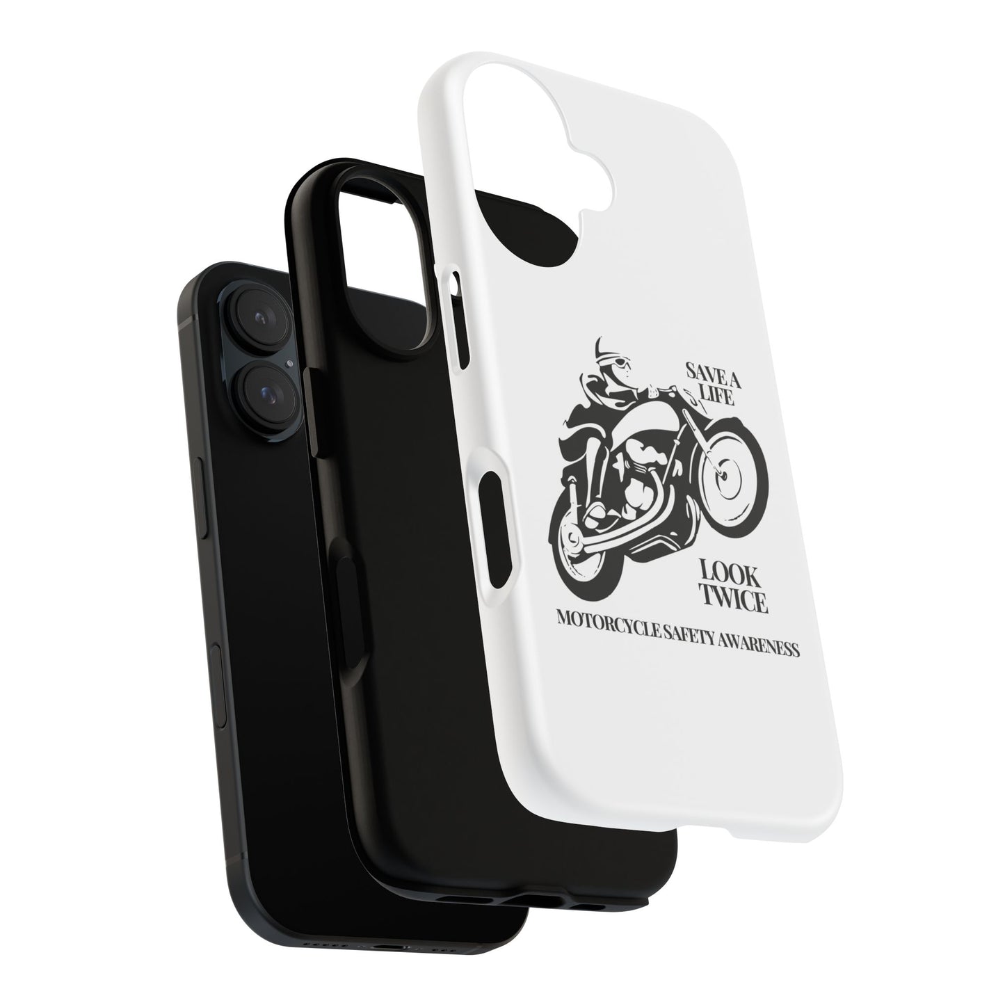 Motorcycle Safety Awareness iPhone Case Tough Cases