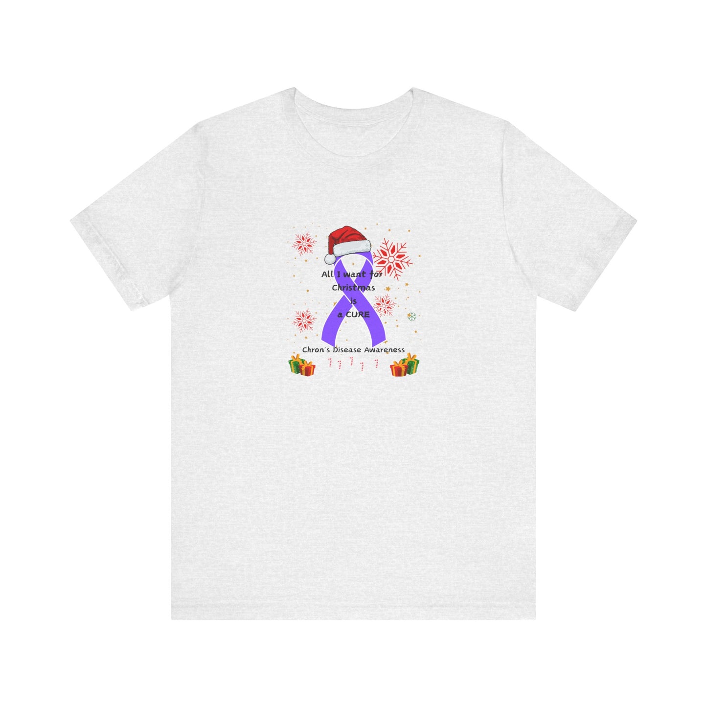 Chron's Disease Awareness Unisex Jersey Short Sleeve Tee