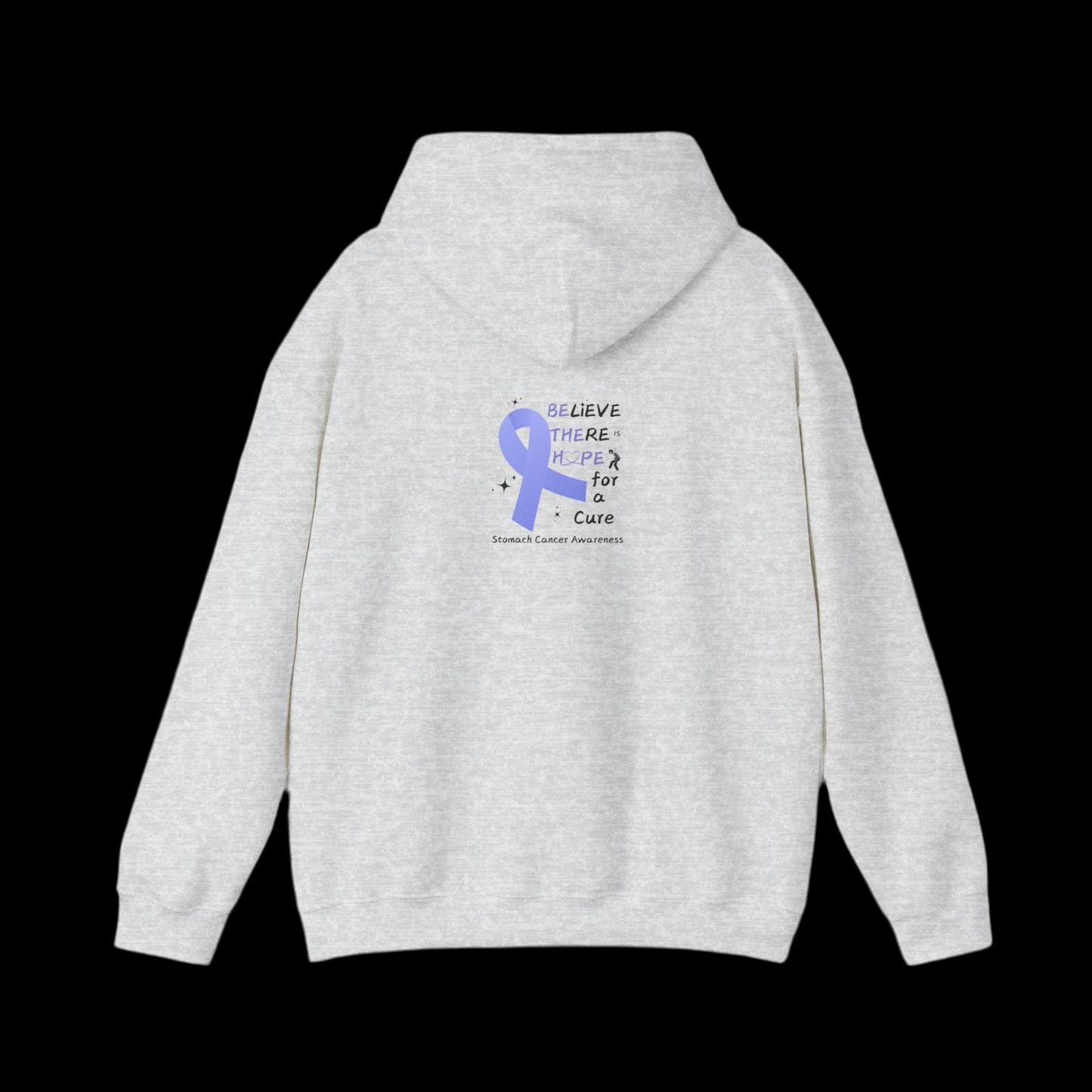 Stomach Cancer Awareness Hoodie Unisex Hooded Sweatshirt