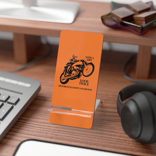 Motorcycle Safety Awareness Phone Stand for Smartphones