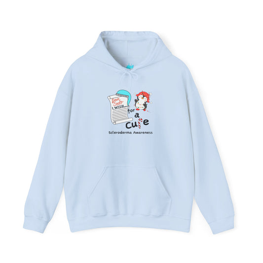 Unisex Hoodie Scleroderma Awareness Holiday Hooded Sweatshirt