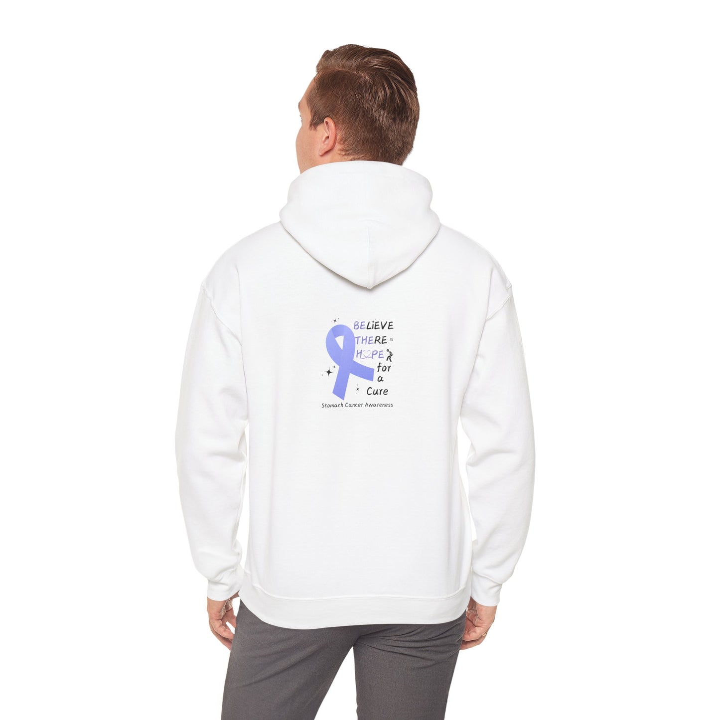 Stomach Cancer Awareness Hoodie Unisex Hooded Sweatshirt