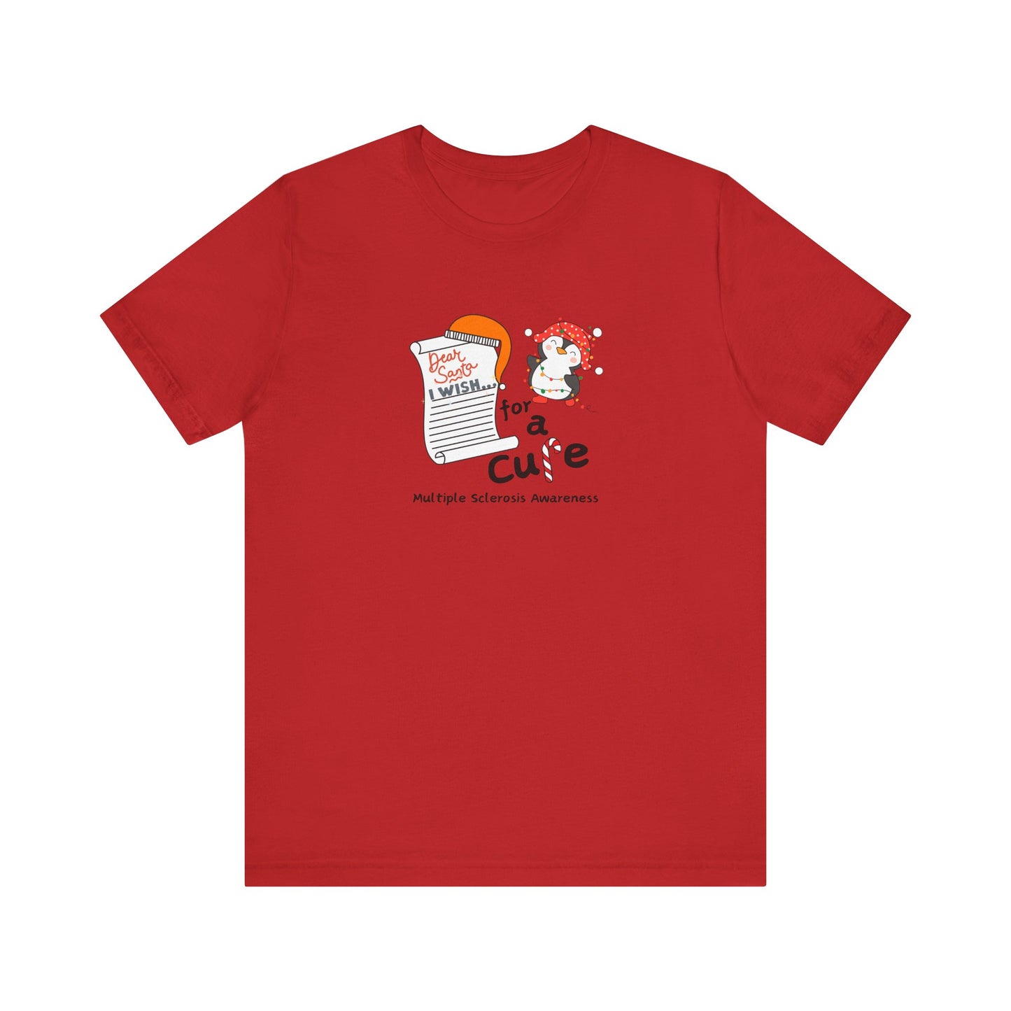 Unisex Jersey Short Sleeve Tee,  Multiple Sclerosis Awareness, MS, Holiday Gift Ideas