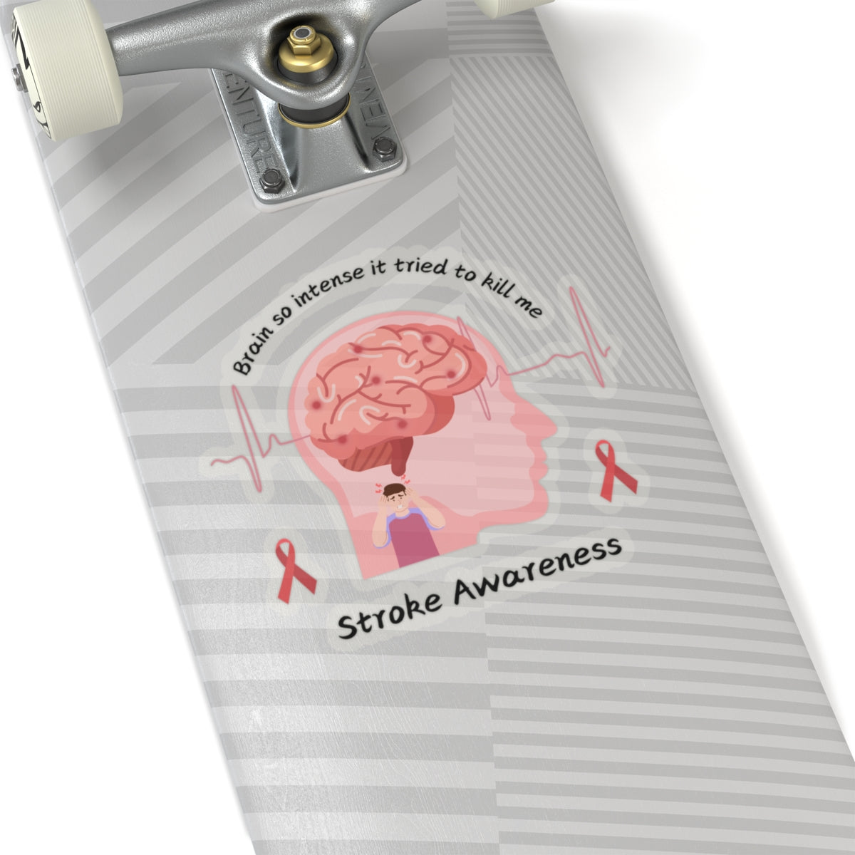 Stoke Awareness Kiss-Cut Stickers