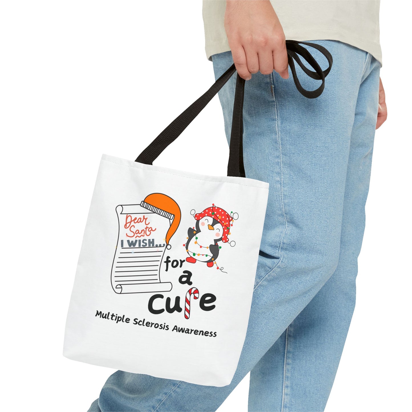 Tote Bag, Multiple Sclerosis Awareness, MS Awareness Gifts, Holiday Gift Ideas