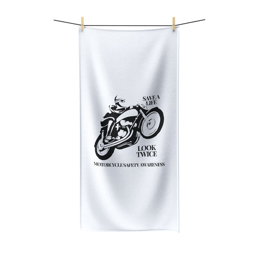 Motorcycle Safety Awareness Towel