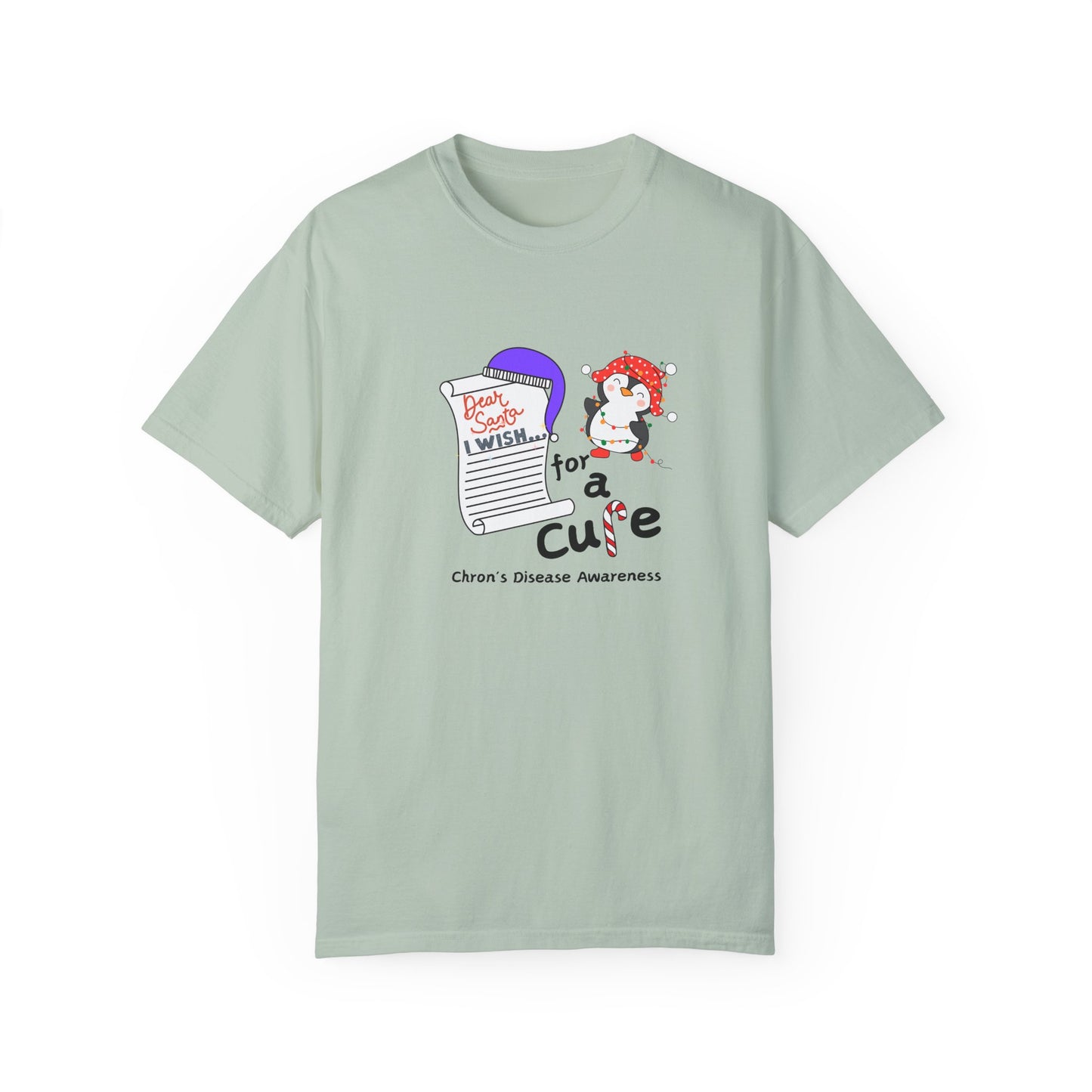 Unisex Cotton T-shirt, Chron's Disease Awareness, Holiday Gift Ideas