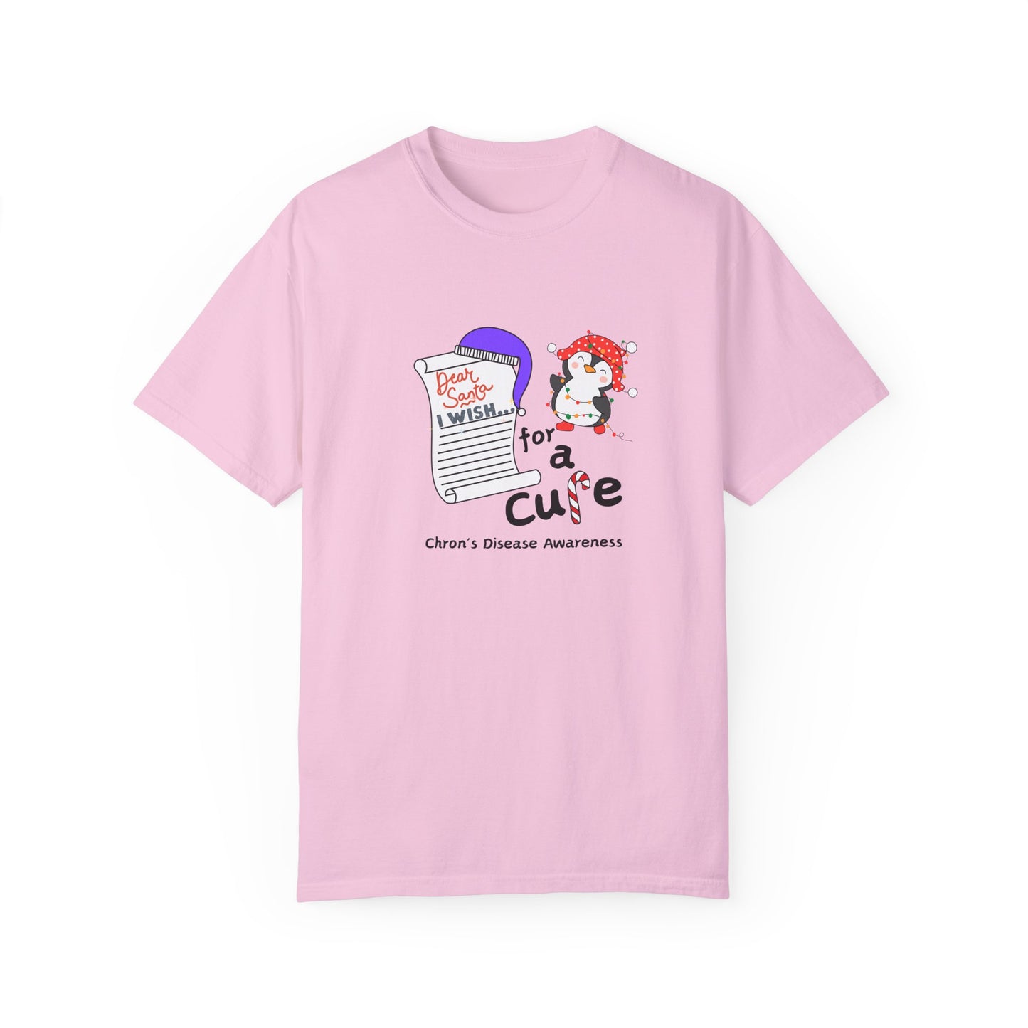 Unisex Cotton T-shirt, Chron's Disease Awareness, Holiday Gift Ideas