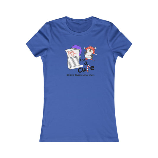 Women's Favorite Tee, Chron's Disease Awareness, Holiday Gift Ideas