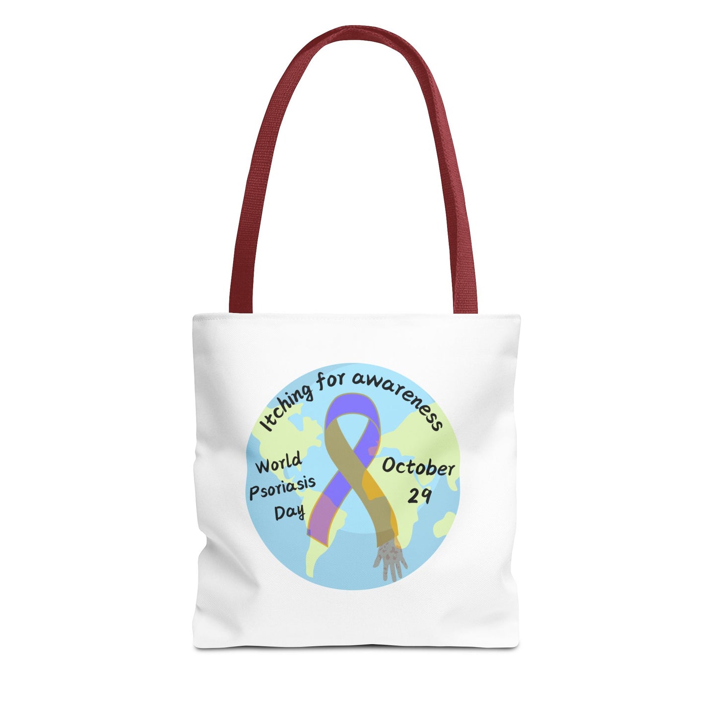 World Psoriasis Day Psoriasis Awareness Tote Bag