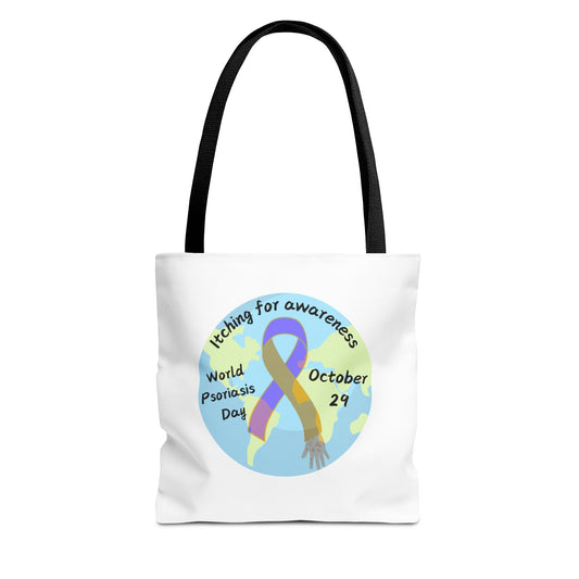 World Psoriasis Day Psoriasis Awareness Tote Bag