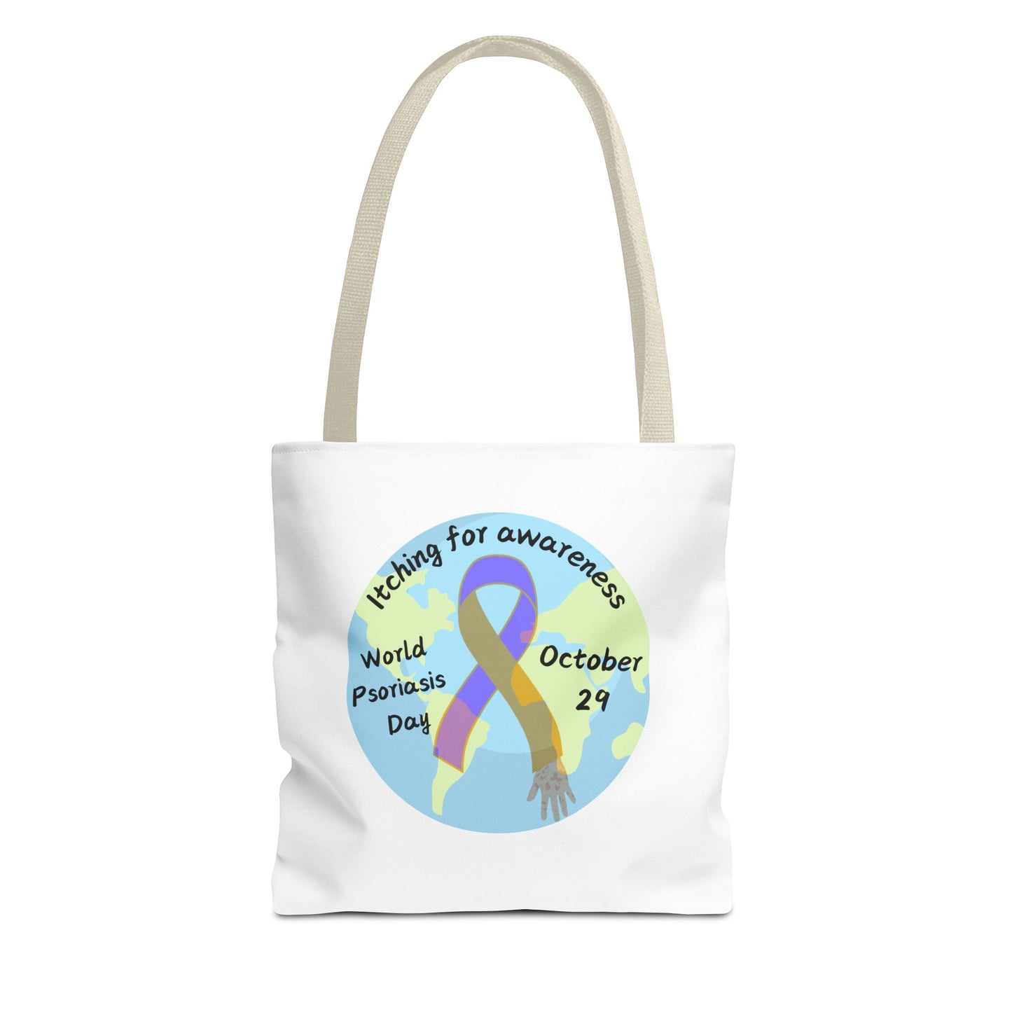World Psoriasis Day Psoriasis Awareness Tote Bag