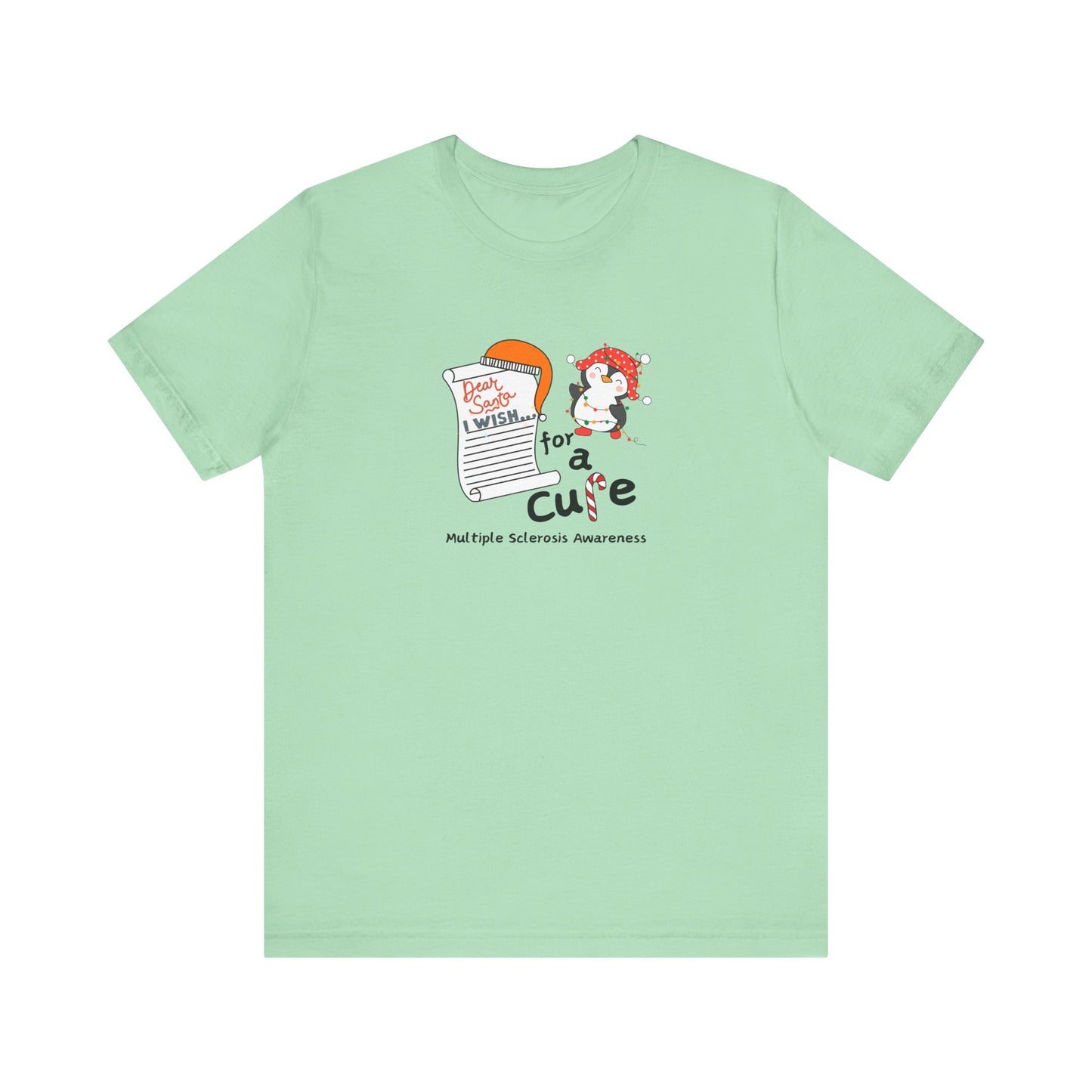 Unisex Jersey Short Sleeve Tee,  Multiple Sclerosis Awareness, MS, Holiday Gift Ideas