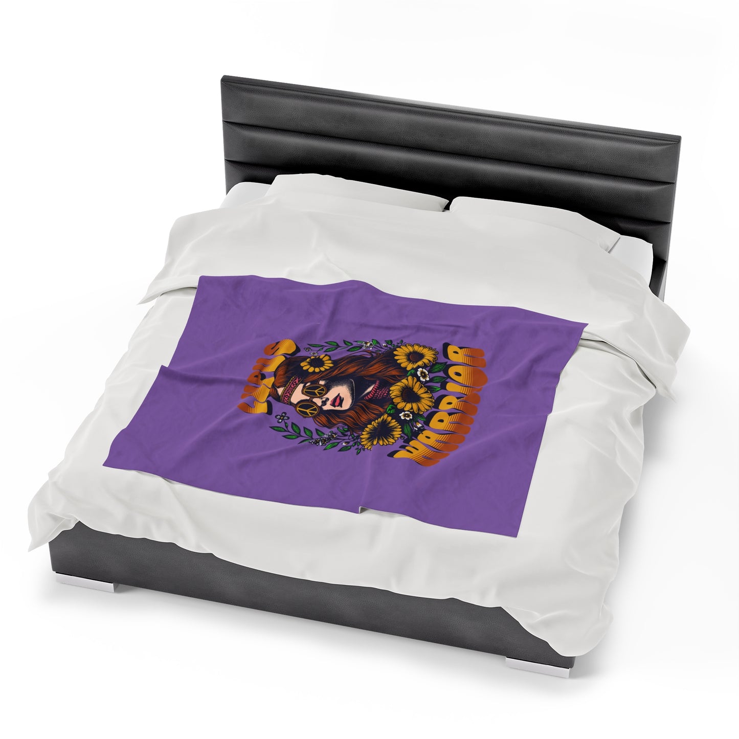 Lupus Warrior Velveteen Plush Blanket - Soft Supportive Throw for Awareness and Comfort