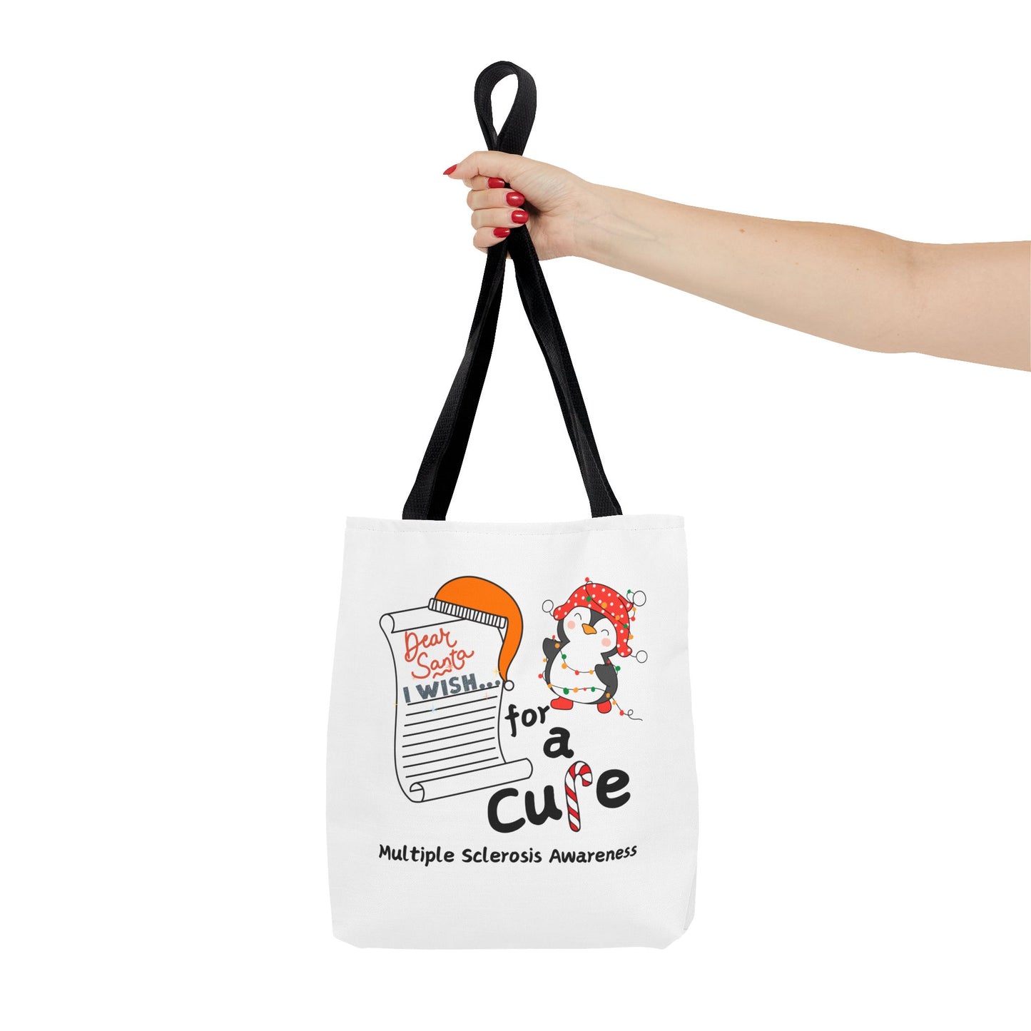 Tote Bag, Multiple Sclerosis Awareness, MS Awareness Gifts, Holiday Gift Ideas