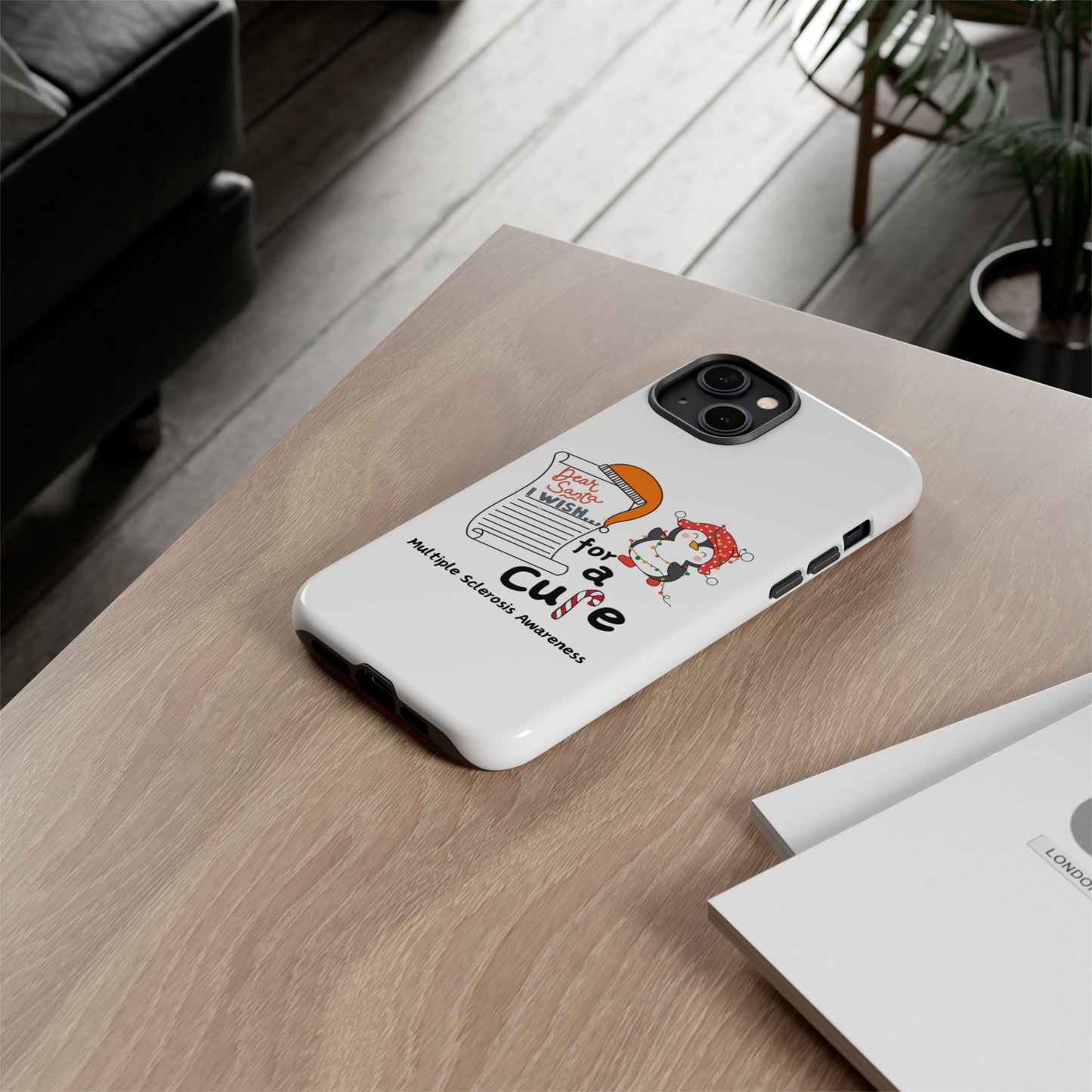 Tough Cases, iPhone case, Multiple Sclerosis Awareness Phone Accessories, Holiday Gift Ideas