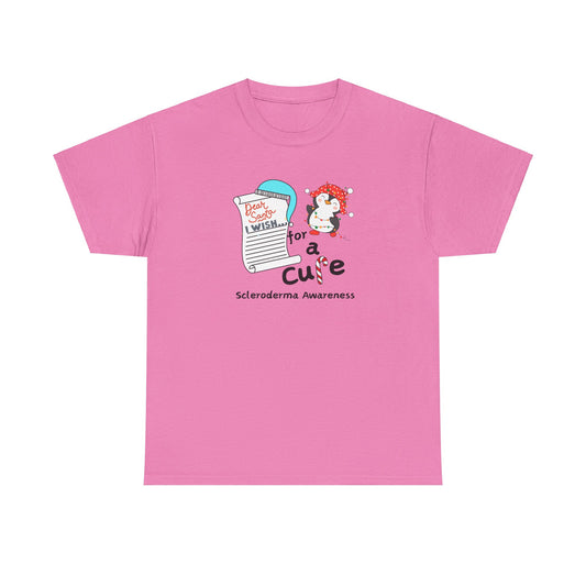 Unisex Heavy Cotton Tee Scleroderma Awareness Holiday Shirt