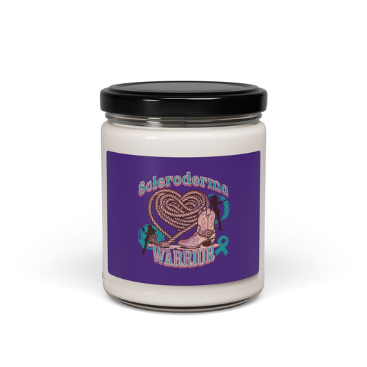 Scleroderma Warrior Scented Soy Candle, 9oz