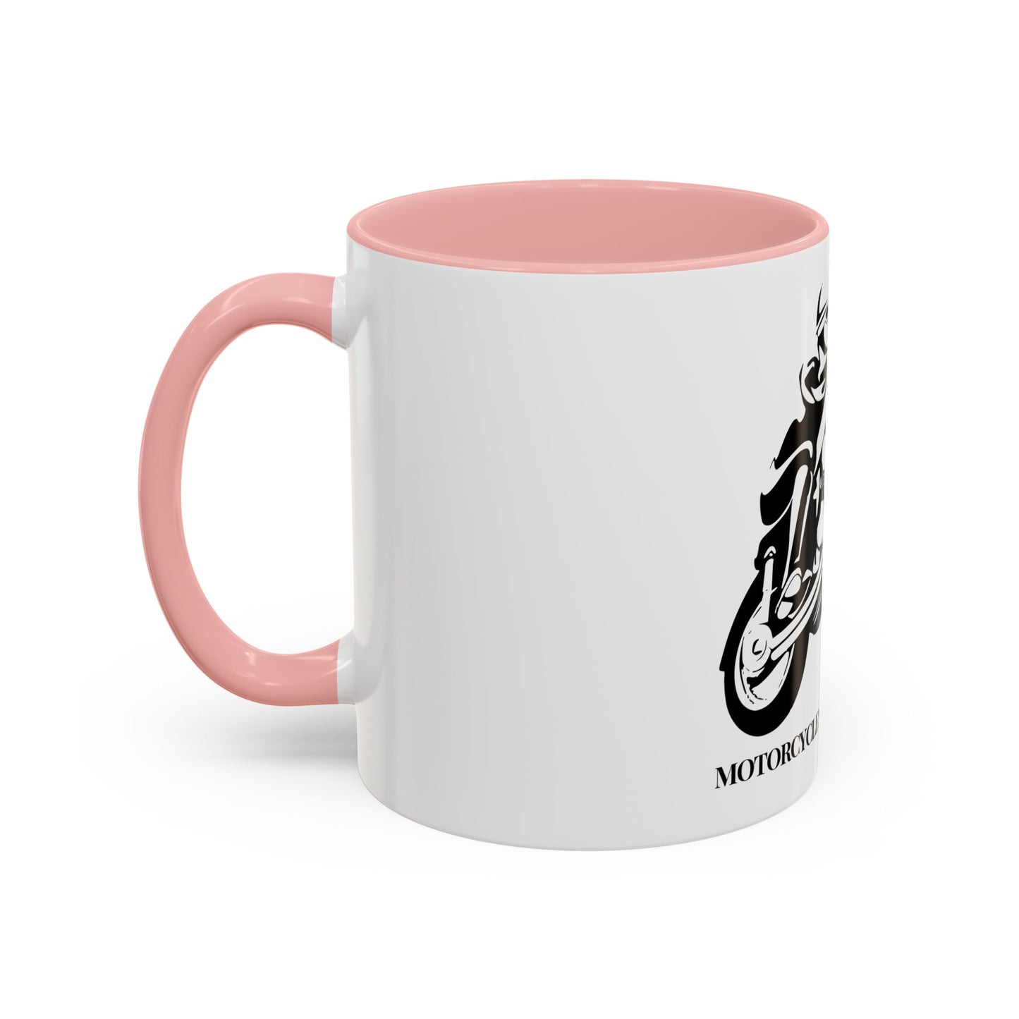Motorcycle Safety Awareness Accent Coffee Mug (11, 15oz)