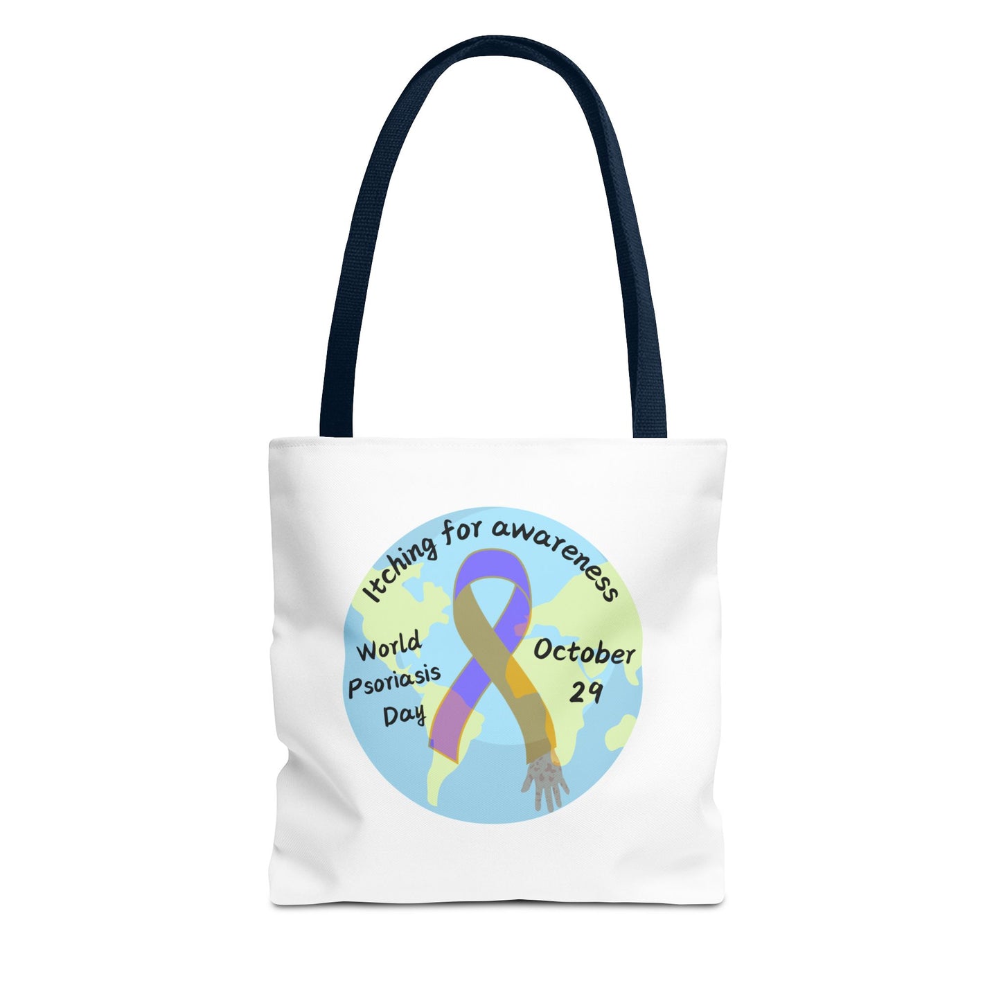 World Psoriasis Day Psoriasis Awareness Tote Bag