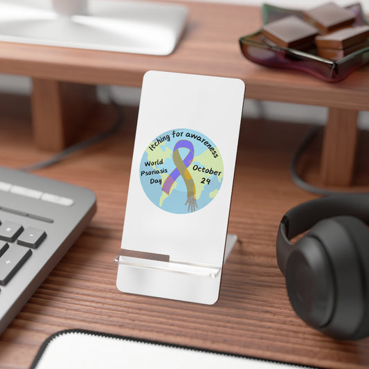 World Psoriasis Day Psoriasis Awareness Phone Stand Mobile Display Stand for Smartphones
