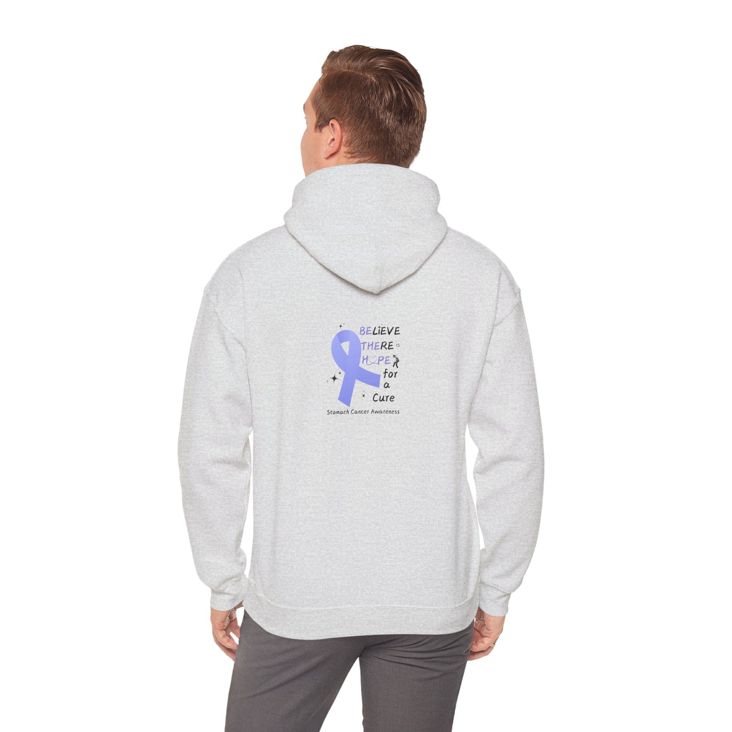 Stomach Cancer Awareness Hoodie Unisex Hooded Sweatshirt