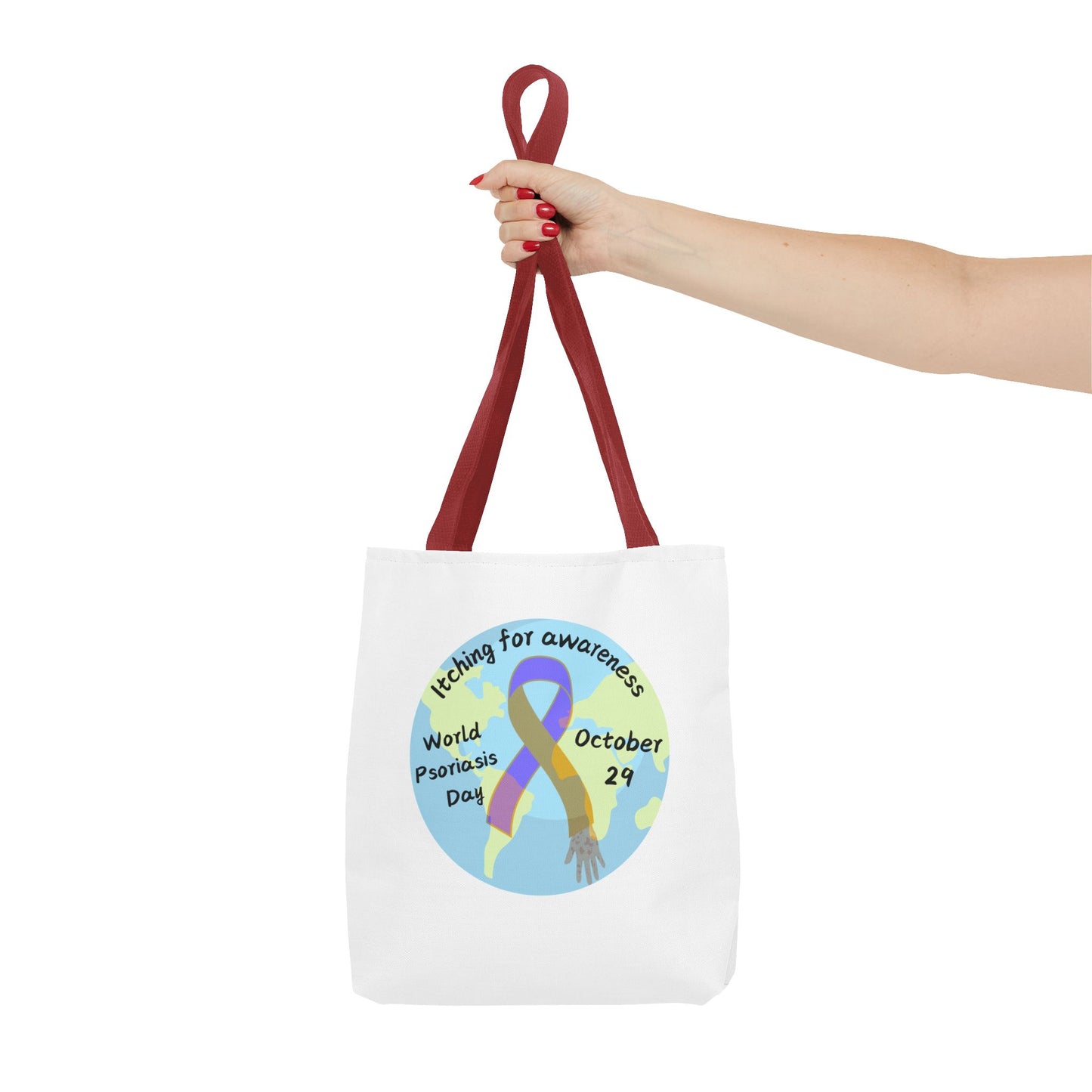 World Psoriasis Day Psoriasis Awareness Tote Bag