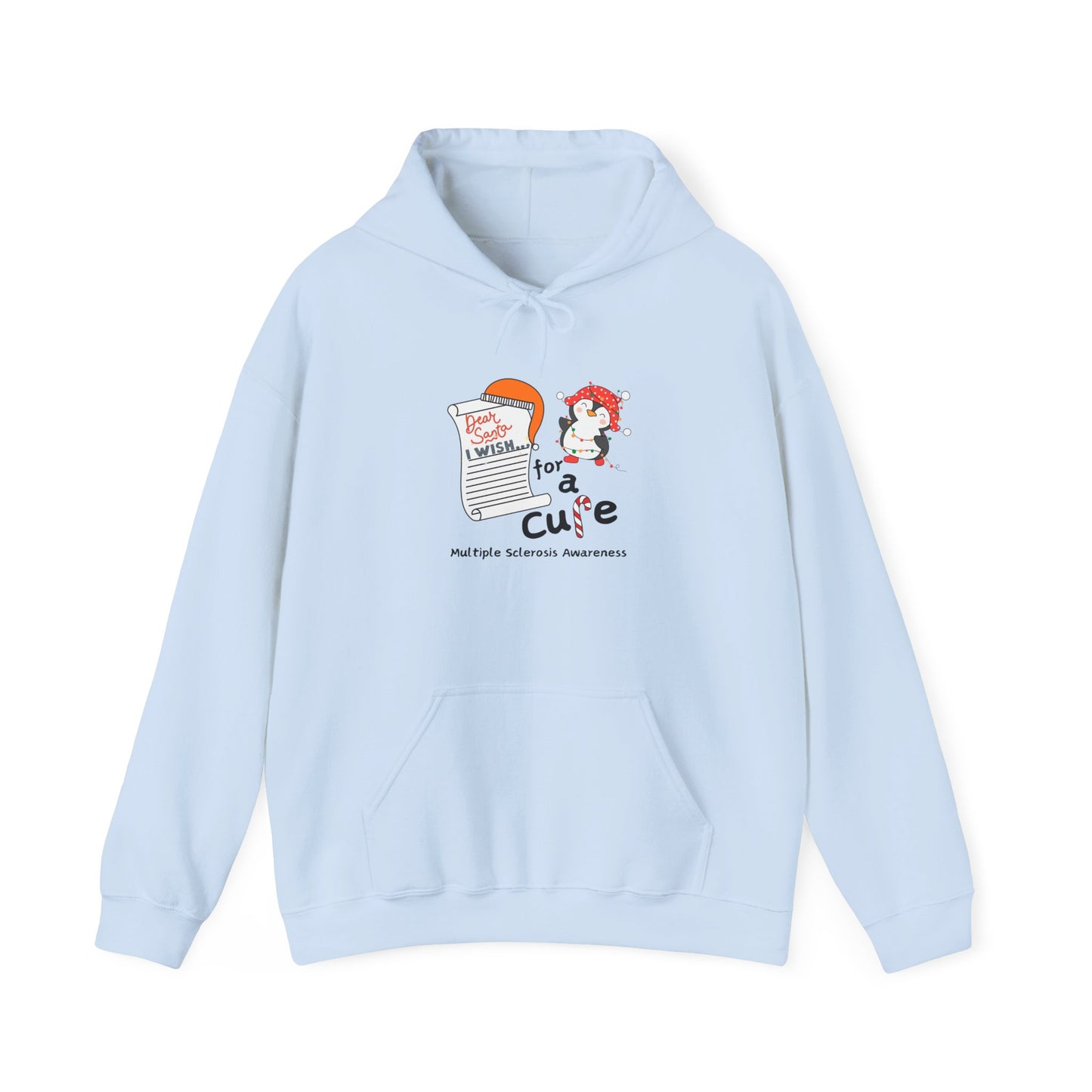 Unisex Hoodie Sweatshirt, Multiple Sclerosis Awareness, MS Awareness, Holiday Gift Ideas