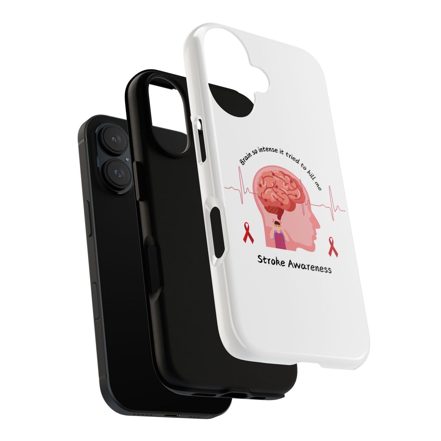 Stoke Awareness iPhone Phone Case Tough Cases