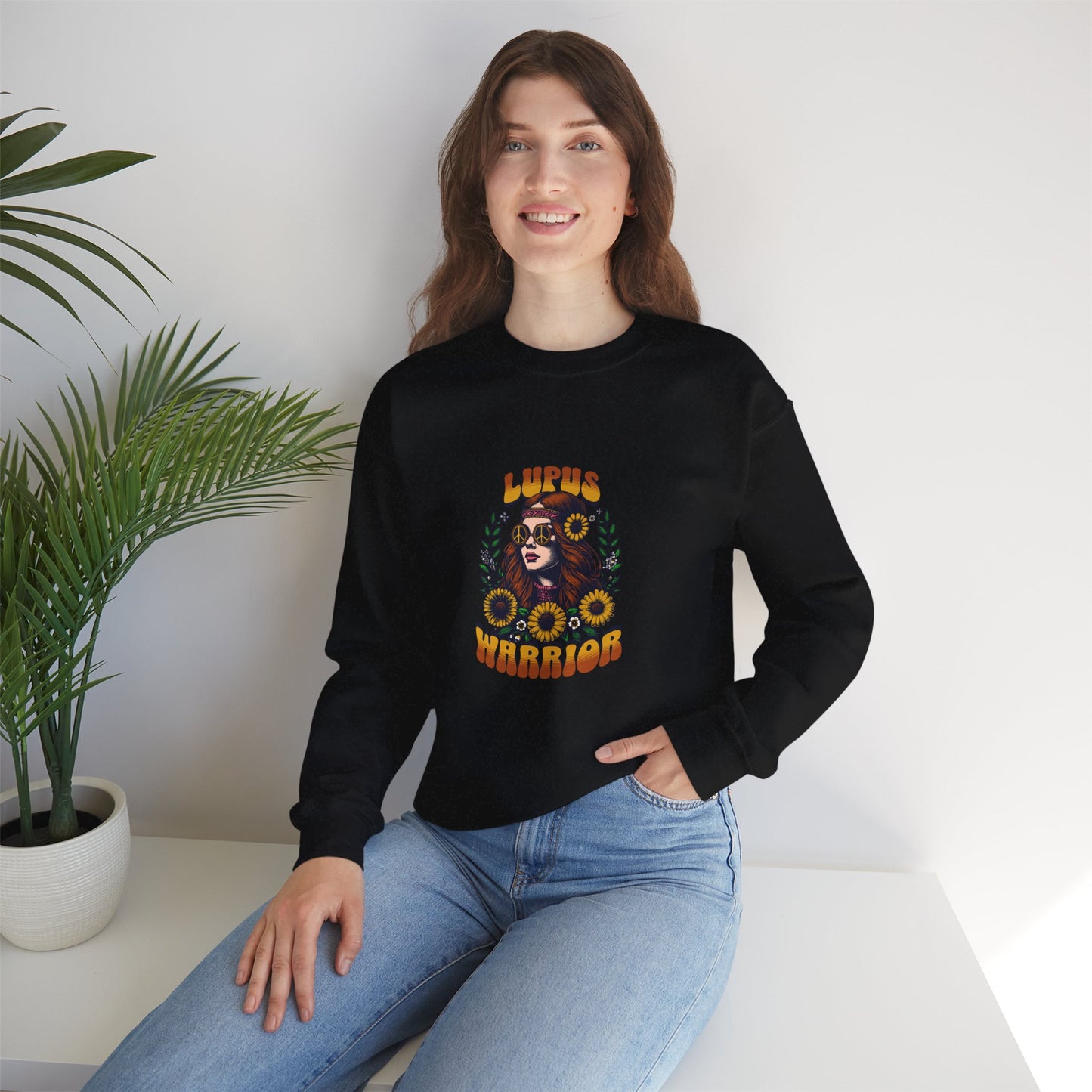 Lupus Warrior Sweatshirt - Empowering Unisex Crewneck for Awareness and Support