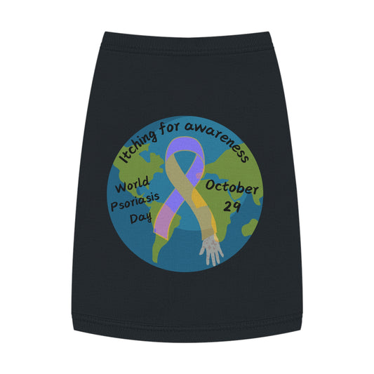 World Psoriasis Day Psoriasis Awareness Pet Tank Top