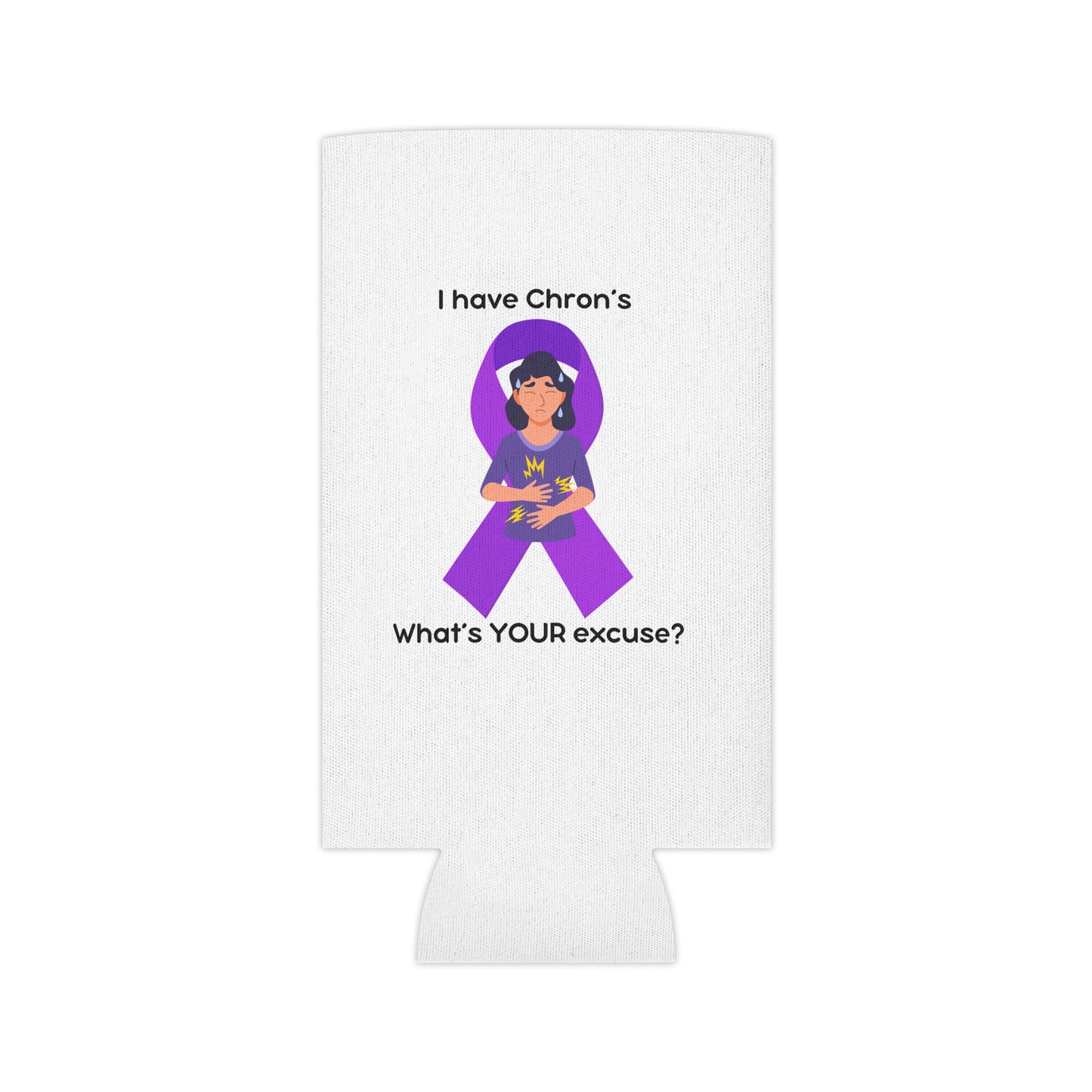 Chron's Disease Awareness Coozie Can Cooler