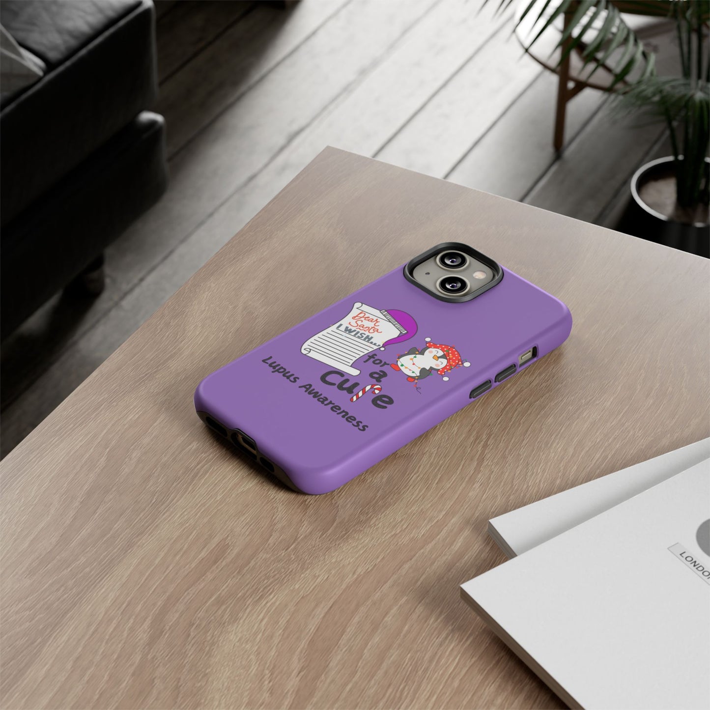 Tough Cases, Lupus Awareness, Phone Case, iPhone Case, Holiday Gift Ideas