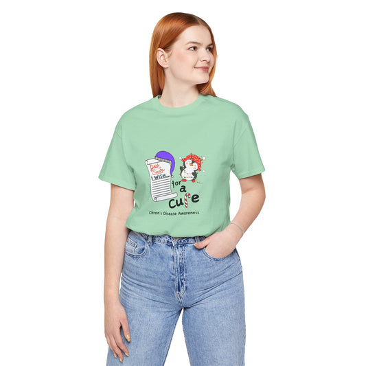 Unisex Jersey Short Sleeve Tee, Chron's Disease Awareness, Holiday Gift Ideas