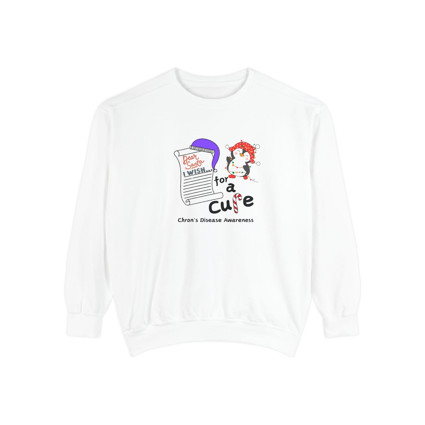 Unisex Chron's Disease Awareness, Sweatshirt, Holiday Gift Ideas