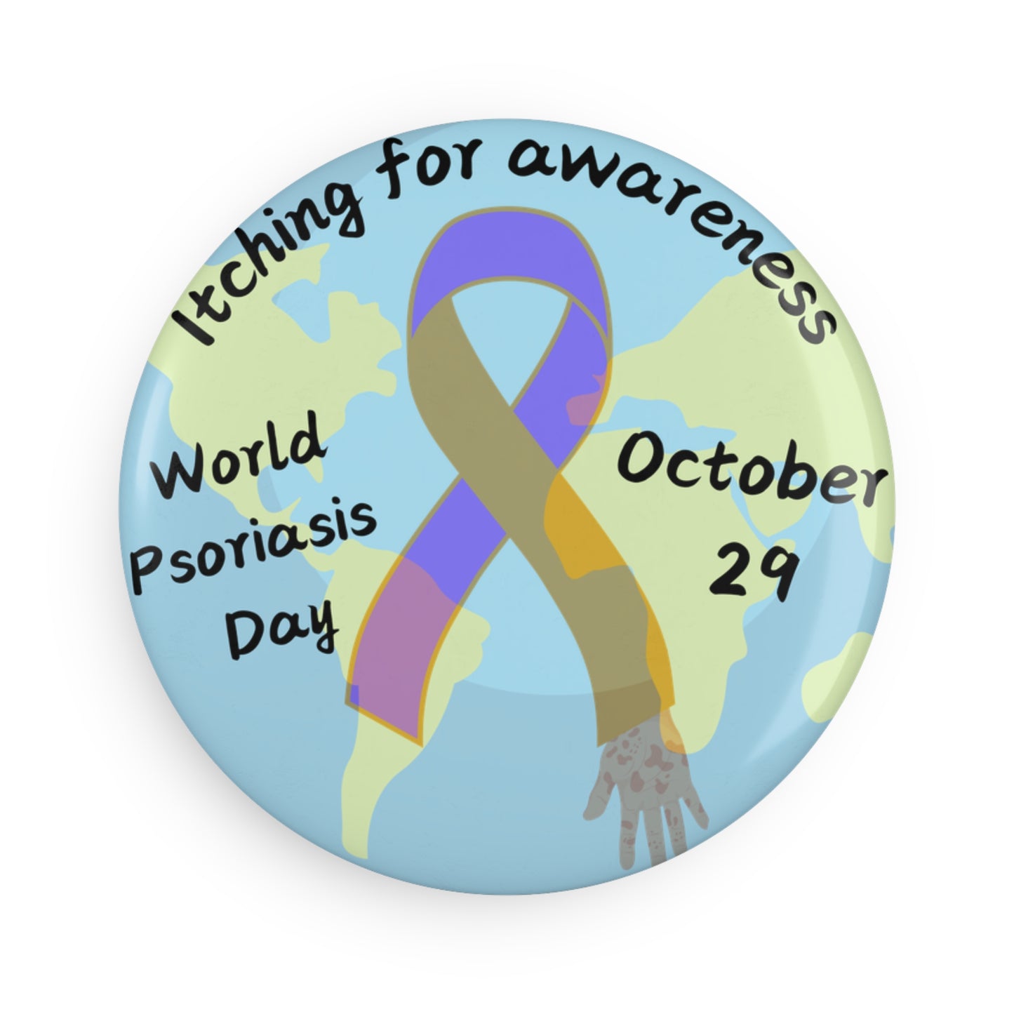 World Psoriasis Day Magnet
