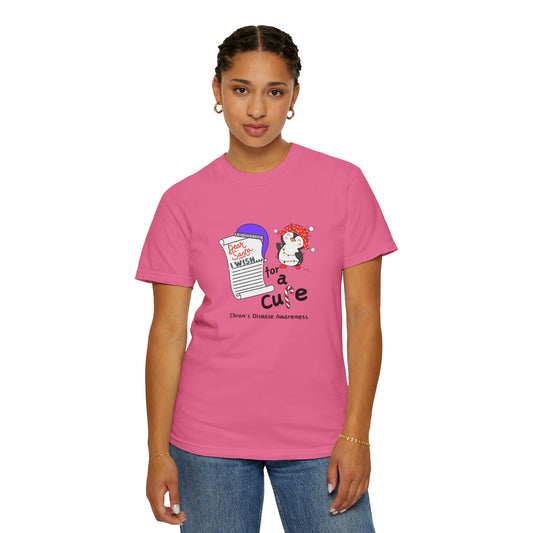 Unisex Cotton T-shirt, Chron's Disease Awareness, Holiday Gift Ideas