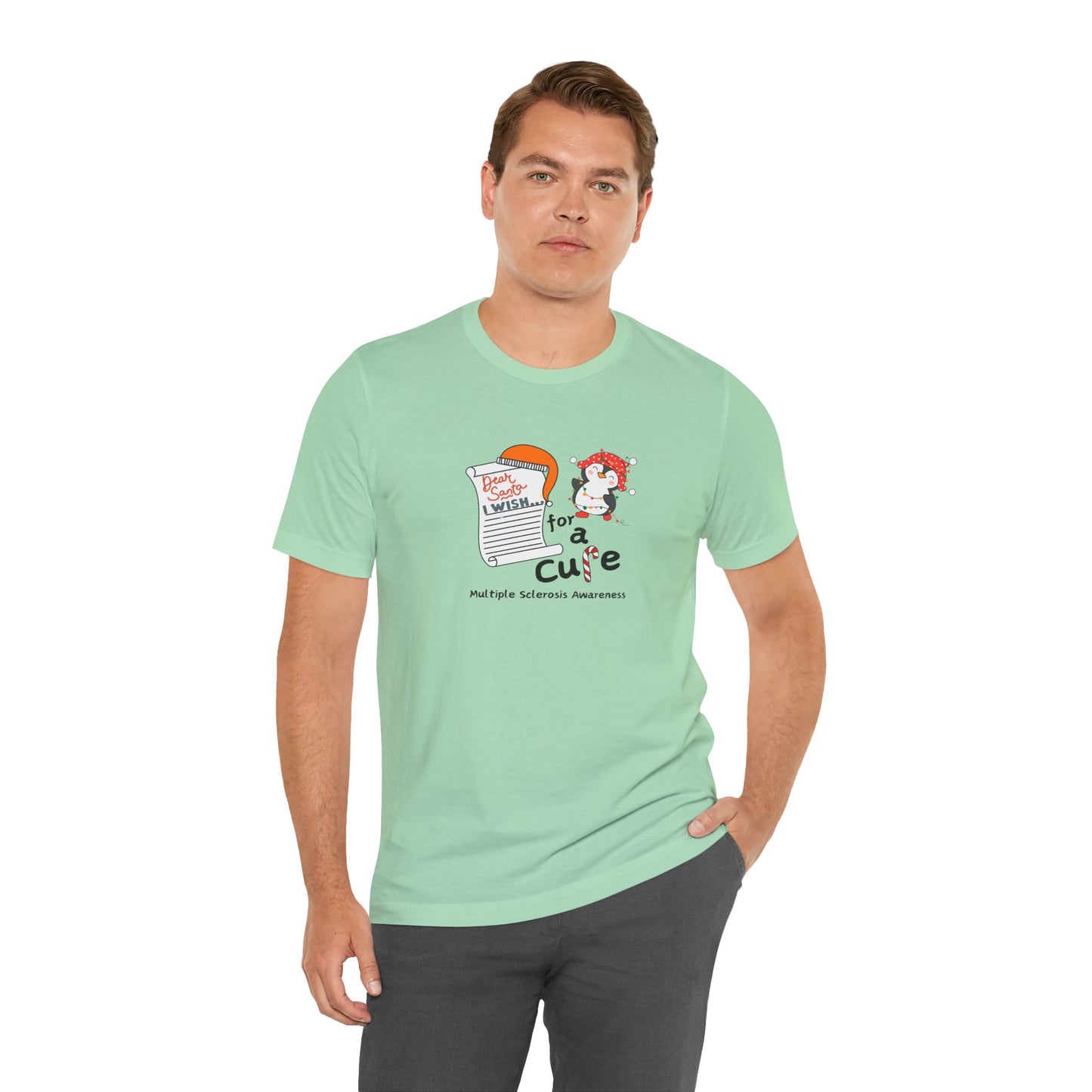 Unisex Jersey Short Sleeve Tee,  Multiple Sclerosis Awareness, MS, Holiday Gift Ideas