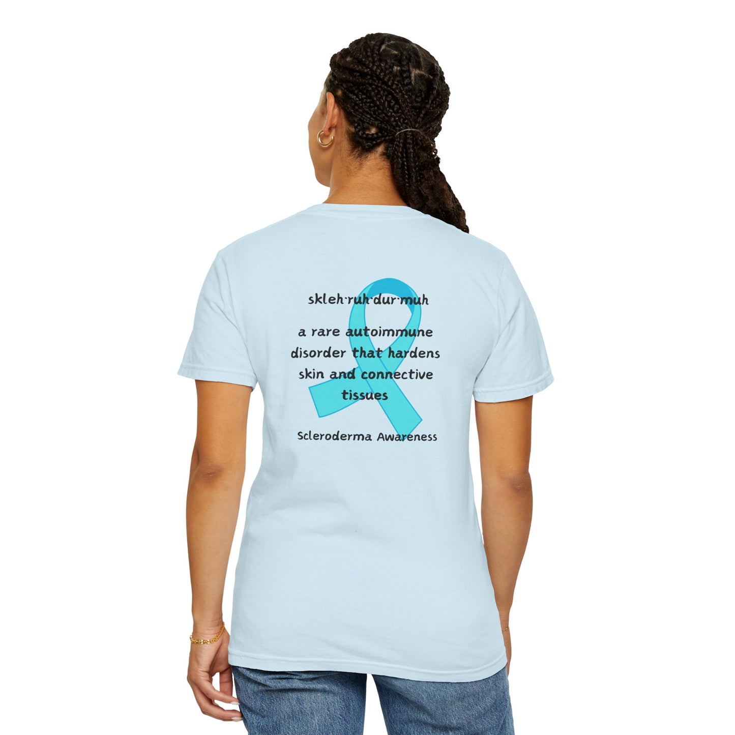Unisex Scleroderma Awareness Defining Scleroderma T-shirt